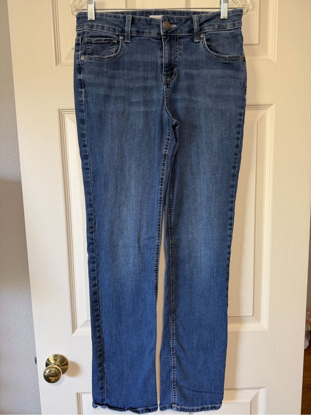 Maurices Medium Blue Straight-Leg Jeans